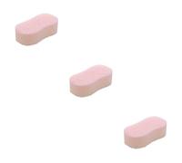 POPETPOP 3pezzi Spugne Da Bagno Per Adulto e Ragazzo Ragazza Di Spugne Per e Bagnetto Materiale Non Woven Neutri Per Massaggio e Pulizia Della