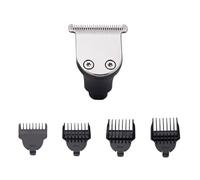 POPETPOP 3pezzi Testa Di Rasoio Elettrico Regolabarba Metallo Accessorio Per Macchinette Con Clip e Pettini Compatibile Con Rasoio Tre Teste Facile Da Pulire e Sicuro Per La