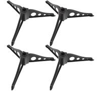 POPETPOP 4 Pezzi Base per Albero di Natale Artificiale, Supporto ABS Verde | Diametro Foro 1, 9cm, Superficie Liscia e Struttura Robusta, Accessorio per Alberi Artificiali da 1, 2 a 1, 5m