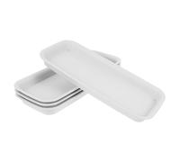 POPETPOP 4 Pezzi Base per Vaso da Fiori Vassoio per fioriera sottovaso per Piante in Vaso vassoi per Piante Accessorio vegetale Piantare vassoi sotto Vassoio d'Acqua vegetale Resina Beige