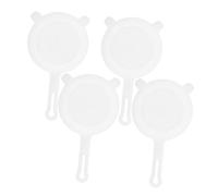 POPETPOP 4 pezzi Filtri Nylon Alimentare Ultra- per Latte e Succhi Rete Fine Mesh Colino Filtro Soia Yogurt Tè e Facile Pulizia e Resistente