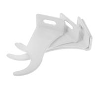 POPETPOP 4 Pezzi Ganci per Radiatori Robusti in Pvc e Poliuretano Capacità di Carico Elevata e Installazione Facile per Accessori Termoarredo dal Design Semplice e Moderno