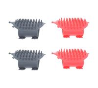 POPETPOP 4 Pezzi Graffiatoio per Gatti a Forma di Gatto in Abs Angolo Regolabile per Divani e Strutture da Arrampicata, Montaggio a Parete, per Interni e Balconi