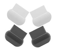 POPETPOP 4 pezzi Maniglie Adesive Sollevatore Copriwater Ergonomico per Wc Impugnatura Confortevole per Alzare Coperchio Igienico in Bagno Casa Ufficio Pubblico