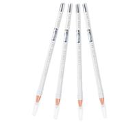 POPETPOP 4 pezzi Matite Sopracciglia Bianca Effetto Pelo Lunga Tenuta Resistente Sudore e Sbavature Trucco Occhi Professionale Facile da Applicare