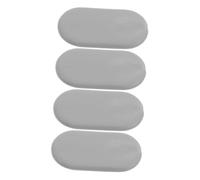 POPETPOP 4 Pezzi Paracolpi per Sedile WC, toilet seat spacer replacement, Plastica 3,7x2x0,7 cm per Bagni Domestici e Scolastici, Universali