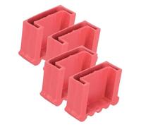 POPETPOP 4 pezzi Piedini Antiscivolo per Scaletta in Gomma Spessa Protezione Resistente per Piedi Scala Tappetini Salvapavimento e Antiscivolo per Uso ed