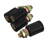 POPETPOP 4 pezzi Ruote in Nylon per Porte Scorrevoli Rulli Guida Resistenti per Binari Porte Scorrevoli Sostituzione Pratica e Durevole per Cancelli Binario