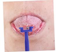 POPETPOP 4 pezzi Strumento per Allenamento Orale Trainer Lingua e Inossidabile Esercitatore per Flessibilità e Riabilitazione Del Linguaggio