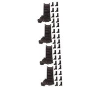 POPETPOP 4 Set Decorazioni Di Mini Scale Mini Scalini in Pietra Scala Con Corrimano in Miniatura Decorazione Scale Del Giardino Fatato Casa Delle Bambole Arredamento Resina 10 Pezzi*4
