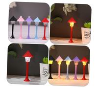 POPETPOP 4 Set Mini Lampioni Led Per Modelli E Micro Decorative Per Case Miniatura E Decorazioni Per Camera Da