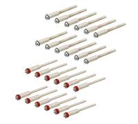 POPETPOP 40 Pezzi Mandrini Vite per Utensili Rotanti Porta Dischi di Taglio Resistenti Alla Corrosione Compatibili con Ruote Abrasive Levigatura e Lucidatura Accessori per Strumenti Rotanti