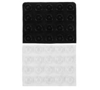 POPETPOP 40 Pezzi Pad Antiscivolo per Snowboard in PVC, Resistente al | Dispersione della Pressione, Trasferibile tra Tavole, Protegge la Tavola, Accessori per Sci Invernale