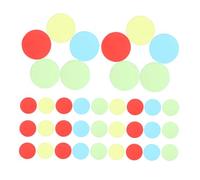 POPETPOP 400 Chip Bingo Colorati Marcatori da Tavolo Design Translucido per Classi e Attività Ricreative Assortimento Colori Vivaci