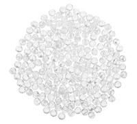 POPETPOP 400 pezzi Perline Cristallo Trasparenti per Creazioni Fai da Te Distanziatori per Gioielli Collane Braccialetti e Decorazioni Resistente e