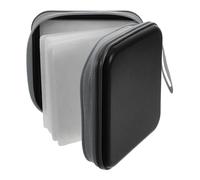 POPETPOP 48 Borsa Porta CD Porta CD Porta CD Lettore CD Portatile Custodia Per Trasporto Custodie Jewel CD Custodie Interne Per CD Piccola Borsa Per CD Custodia Per Dvd Organizzatore Per