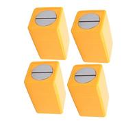 POPETPOP 4pezzi Contenitore in Metallo Per Smaltimento Di Rasoi Di Sicurezza Per Conservazione Sicura Di Lame Da Barba Doppia Taglio Resistente Alla Corrosione Per Uso Casalingo e Professio