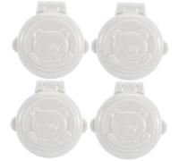 POPETPOP 4pezzi Copertura Di Sicurezza Per Pulsanti Per Ragazzo Ragazza Ragazza Blocco Di Sicurezza Per Lavatrice e Auto Protezione Di Ragazzo Per Chiave Di Avviamento e Lavastoviglie