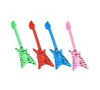 POPETPOP 4pezzi Gonfiabili Rock Star Per Feste Tema Musicale Decorazioni Retrò Anni Strumenti Gonfiabili Leggeri Per e Celebrazioni Colori Variabili