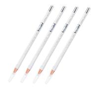 POPETPOP 4pezzi Matita Bianca Per Sopracciglia Da Donna Ombretto Bianco Penna Per Trucco Illuminante Per Occhi Resistente Al Sudore e Facile Da Applicare