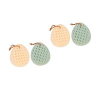 POPETPOP 4pezzi Spugne Esfolianti Per Spugne Per Bagno Colori Casual Per Casa Dormitori e Hotel Della Morbida e Liscia