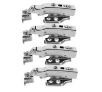 POPETPOP 4sets Cerniera Per Porta Armadio Cerniere Per Battenti in Metallo Cerniere Di Ricambio Per Mobili Per Guardaroba Resistenti Adatte Per Vetrine e Porte Per Casa