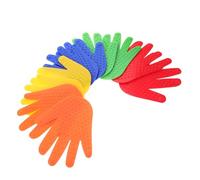 POPETPOP 5 Paia Marcatori Antiscivolo per Pavimento Forma Mano per Allenamento Sensoriale e Sviluppo Coordinazione per Adulti per Scuole e Attività Gruppo