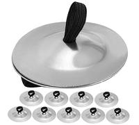 POPETPOP 5 Paia Piatti Da Dito Musicali in Ferro Strumenti Piatti Per Ragazzo Ragazza Da Dito Per Ballo e Feste Adatti Per Divertirsi