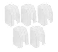 POPETPOP 5 pezzi Copri Puntina Giradischi in Plastica Protettiva per Ago Stylus Custodia Riutilizzabile per Proteggere la Puntina del Giradischi Compatibile Maggior Parte dei Modelli