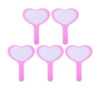 POPETPOP 5 Pezzi Lavagne Bianche Cancellabili a Secco Monofacciali 20X28 CM Forma a Cuore Lavagna Portatile Vuota per Segnapunti Votazione e Uso Didattico Materiale Durevole e Sicuro