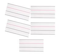 POPETPOP 5 Pezzi Strisce Magnetiche per Lavagna Bianco Magneti Riutilizzabili Scrivibili Secco con Linee per Scrittura Adatte per Aula Ufficio e Scuola