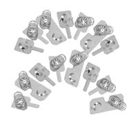 POPETPOP 5 set Estensioni Nichelate per Batteria Contatori Gas Conversione Positivo e Negativo Componenti Stabili e Resistenti per Misuratori di Flusso Compatibili e Facili da Installare