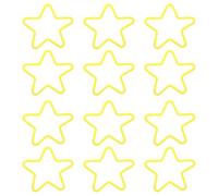 POPETPOP 50 Elastici a Forma di Stella per Trucchi da Prestigiatore Accessorio Elastico per Prestidigitazione Set da 50 Pezzi in Plastica per Spettacoli e Intrattenimento Sul