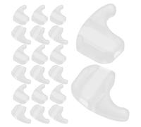 POPETPOP 50 Paia Fermagli per Occhiali in Silicone Antiscivolo Supporto Auricolare per Aste Occhiali Sportivi Ganci Invisibili e da Vista Comfort Prolungato per Attività Intense