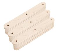 POPETPOP 50 pezzi Bastoncini in Legno Naturale Lisci e Sicuri per DIY Creatività e Gelati Fatti in Casa per Lavoretti e Dolci Artigianali