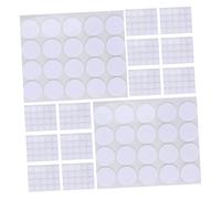 POPETPOP 500 Pezzi Adesivi Bifacciali per Stoppini Candele Dots in Schiuma Bianca per Posizionamento Preciso Resistenti al Calore per Produzione e Decorazione Candele