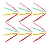 POPETPOP 54 Pezzi Bigodini Spiralati per Permanente Fredda Capelli Aste Plastica per Salone Parrucchieri da Adatti Capelli Lunghi e Corti Styling Professionale Anticrespo