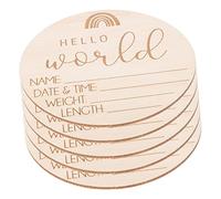 POPETPOP 5pezzi Cartelli Per Ragazzo Ragazza a Cartello Per Annuncio Nascita o Per Annuncio o a a a i Per o a a Cameretta Dei