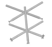 POPETPOP 5pezzi Punte Per Incisione Punta Per Incisione Elettrica Su Legno Accessori Per Intaglio e Utensile Per Lavorazione Del Legno Testina Per Scalpelli