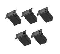POPETPOP 5pezzi Scatola per Batteria per Pickup per Chitarra Compatibile Chitarra Acustica e Basso Installazione Facile Alimentazione Stabile Riduzione del Rumbo
