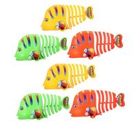 POPETPOP 6 Giocattoli da Bagno Vento per Colorati Giocattoli da Bagno per Sviluppo Sensoriale e Coordinazione per Piscine e Giochi Acquatici