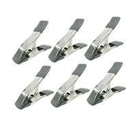 POPETPOP 6 Morsetti a Molla per Fondale da 4 Pollici in Ferro Ispessito Cuscinetto Antiscivolo Clip per Fotografia Modellismo e Falegnameria Impugnatura Ergonomica per Fissaggio Stabile