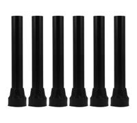 POPETPOP 6 Pezzi Coprigambe Antiscivolo per Trampolino Gambe di Ricambio con Piedini in Gomma Tubo Stabile in Acciaio Inossidabile Protezione Pavimento e Stabilità Migliorata