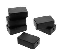 POPETPOP 6 Pezzi Giunzione in Plastica Nera per Progetti Elettronici | Isolamento , Fit Standardizzato, Compatibile Pcb e Breadboard, per Esperimenti in Aula e Montaggio Fai