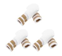 POPETPOP 6 Pezzi Per La Pulizia Degli Animali Domestici Ditali Culle Spazzolino Da Denti Forniture Per Animali Salviette Per Dita Dei Denti Per Cani Dito Del Cane Salviette Per Dita Dei