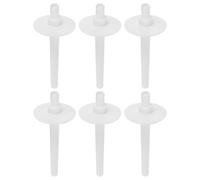 POPETPOP 6 Pezzi Perno per Filo in Plastica per Macchina da Cucire a Pedale Supporto Porta Rocchetto Resistente Compatibile per Uso Domestico Clip Porta Filo per Rocchetti Installazione