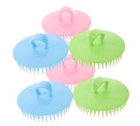 POPETPOP 6 Pezzi Pettine Per Stimolazione Del Cuoio Capelluto Piccolo Pettine Per Shampoo Per Pulire i Capelli Per Adulti Ridurre La Forfora Massaggiare Sotto La Doccia