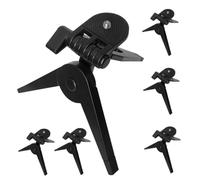 POPETPOP 6 Pezzi Treppiede Piatto Mini Treppiede Supporto Per Treppiede Per Smartphone Porta Del Telefono Treppiede Stabilizzatore Del Telefono Porta Della Fotocamera Nero Addominali