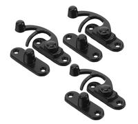 POPETPOP 6 Pezzi Trunk Lock Vintage Hasp Latch in Zinc Alloy Decorative Antique Metal Buckle Fastener For Wooden Boxes Jewelry Cases And Treasure Chests