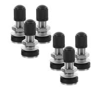 POPETPOP 6 Pezzi Valve Stems in Rame per Pneumatici Truck Valvole Tubeless Resistenti e Facili da Installare per Veicoli Agricoli e Industriali